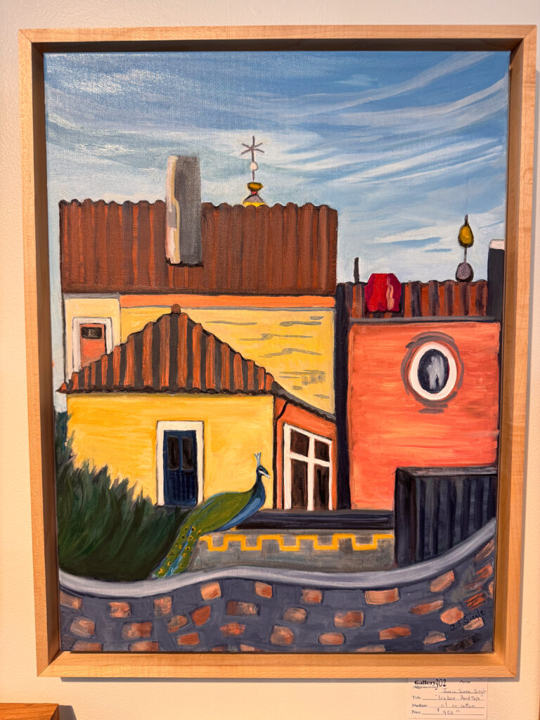 Janice Siegle Fine Art "Lisbon Rooftops" - The Studio at Two Chimneys Farm