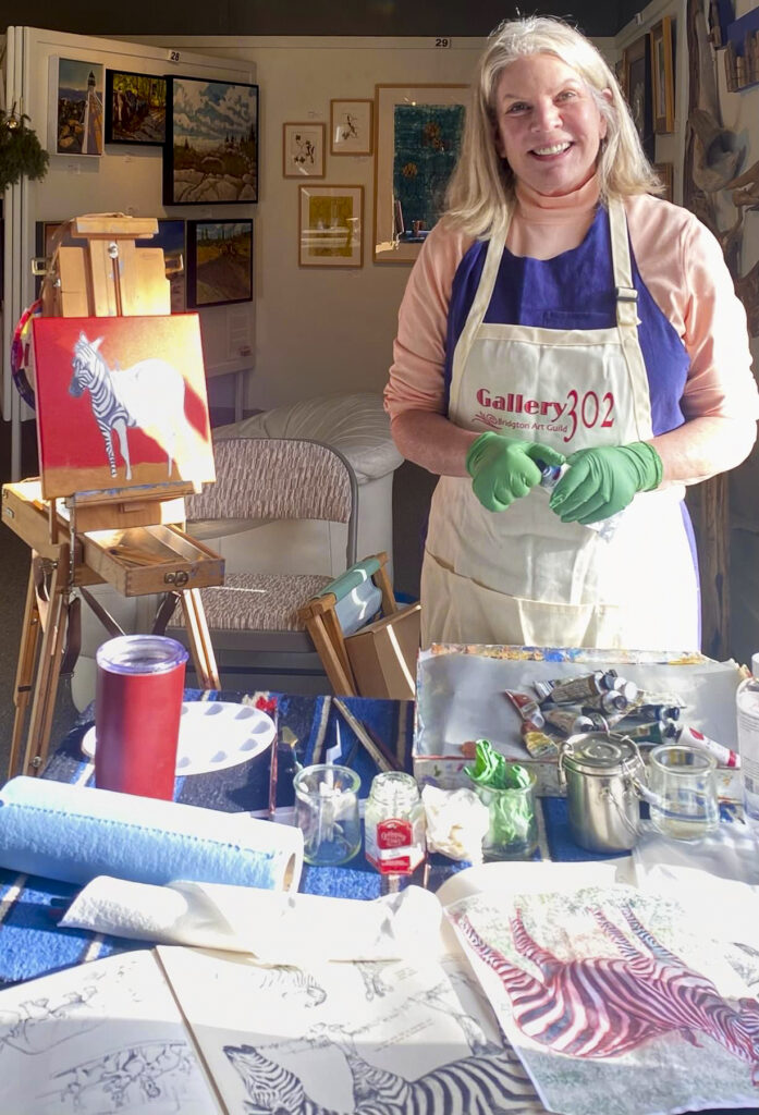 Janice Siegle, Artist and Owner of Two Chimneys Studio