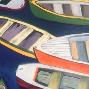 Janice Siegle's Rainbow Boats